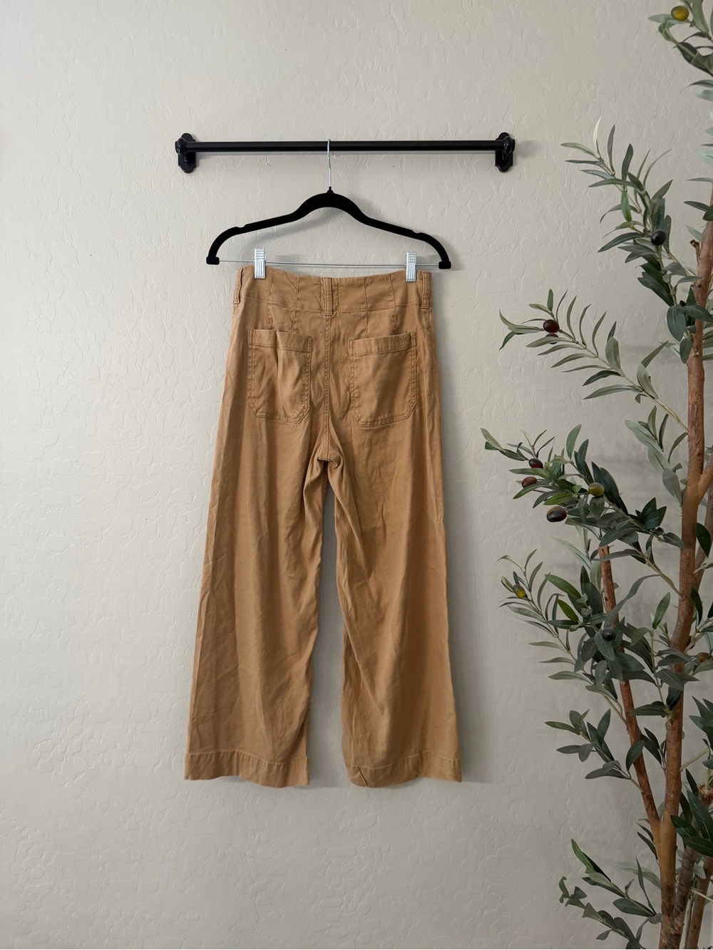 NWT Anthropologie Maeve the Colette Cropped Wide-Leg Pants - Picture 6 of 6